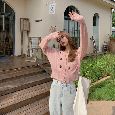 Naiste vabaaja vest V-kaelusega