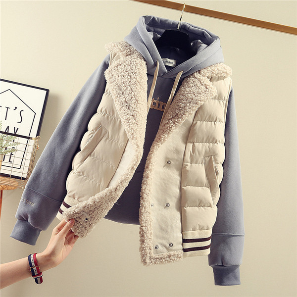 Moodne naiste vest V-kujulise krae ja pehme voodriga