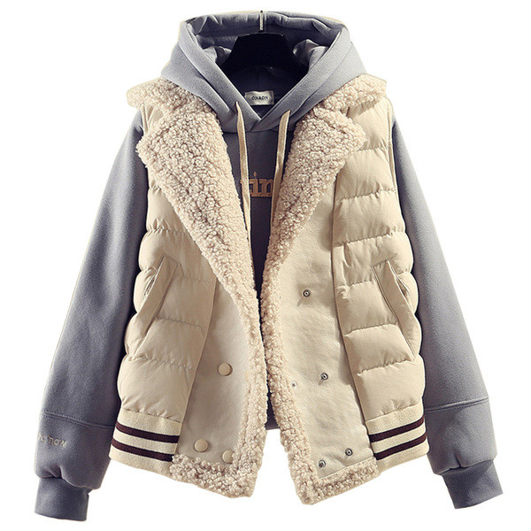 Moodne naiste vest V-kujulise krae ja pehme voodriga