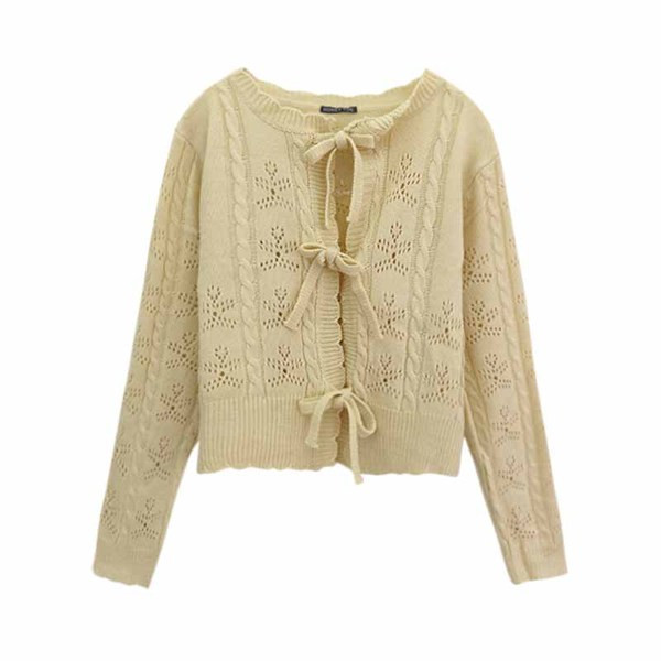 Praegune naiste kootud vest lipsudega