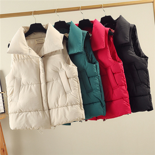 Sportlik-vabaaja naiste vest krae ja lukuga