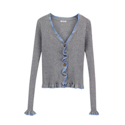 Naiste moodne vestiga varustatud mudel spits-kaelusega