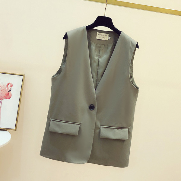 Dviejų spalvų moteriška liemenė gilia iškirpte