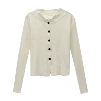 Casual γυναικεία ζακέτα κλασικό μοντέλο με κουμπιά