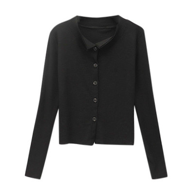 Casual γυναικεία ζακέτα κλασικό μοντέλο με κουμπιά