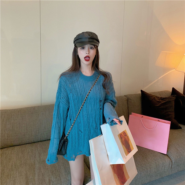 Praegune rebenenud motiividega naiste kampsun lai mudel