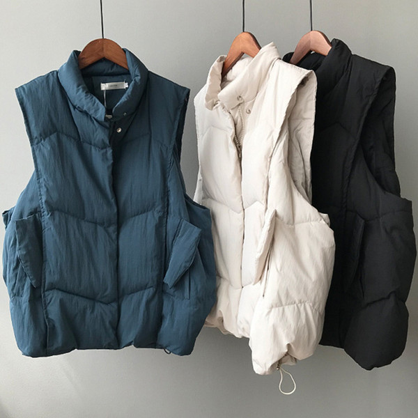 Γυναικείο μοντέρνο φαρδύ γιλέκο 