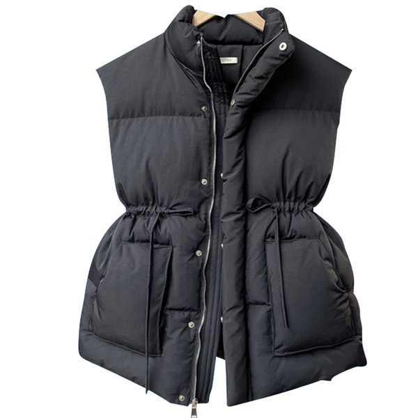 Γυναικείο γιλέκο με μεγάλες τσέπες