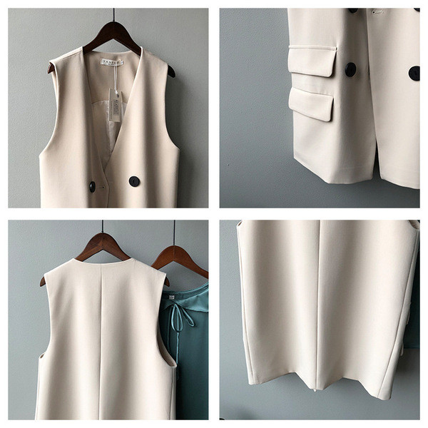 Moderni moteriška retro stiliaus liemenė