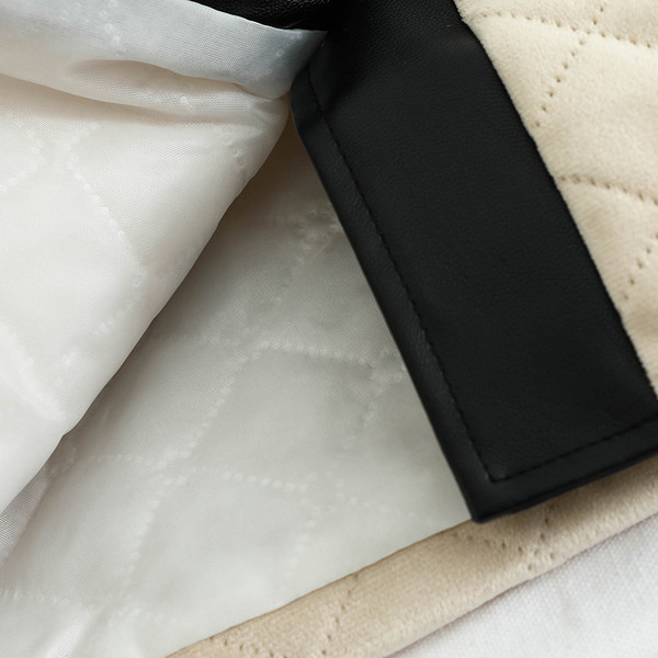 Ležeran ženski prsluk s V izrezom i džepovima