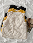 Sügisene naiste vest luku ja taskutega