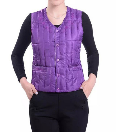 Ženski casual prsluk s vezom i špic izrezom