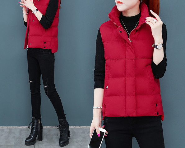 Ženski casual prsluk sa džepovima veličine od M do 4 XL