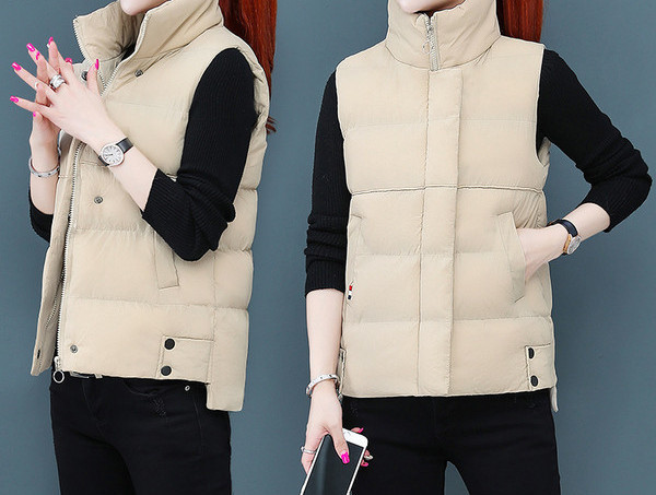 Ženski casual prsluk sa džepovima veličine od M do 4 XL