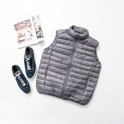 Ženski ležerni prsluk s visokim ovratnikom i patentnim zatvaračem u različitim bojama