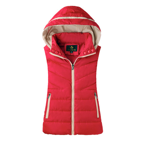 Naiste vabaaja vest kapuutsi ja lukuga