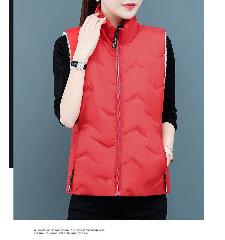 Uut mudelit pehme voodri ja taskutega naistevest