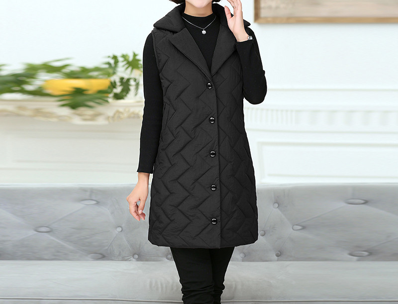 Laisvalaikio moteriška liemenė vidutinio ilgio ir dydžių iki 5XL