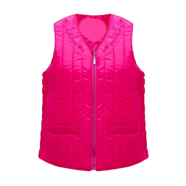 Vesta casual dama cu fermoar si decolteu spitz