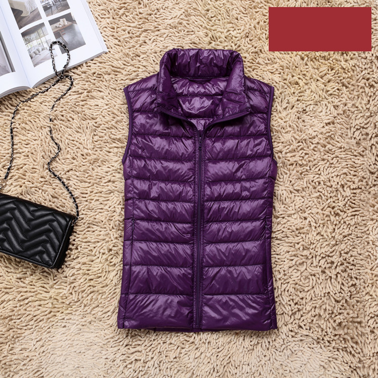 Kerge tõmblukuga naiste vest – liibuv mudel