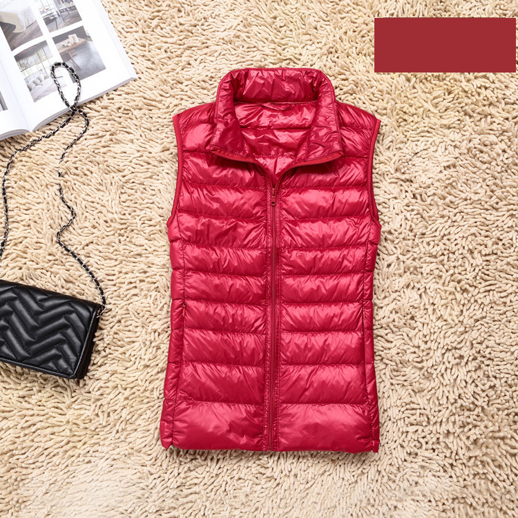 Kerge tõmblukuga naiste vest – liibuv mudel