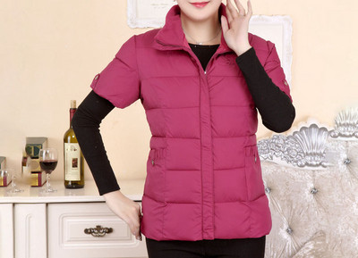 Praegune kõrge kraega naiste vest suurusega kuni 5XL