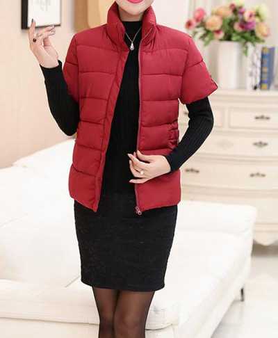 Praegune kõrge kraega naiste vest suurusega kuni 5XL