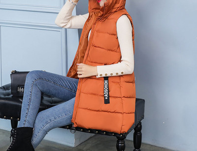 Svakodnevni ženski prsluk sa patentnim zatvaračem i gumbima - tri modela