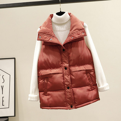 Moodne naiste vest nööpidega - kaks mudelit