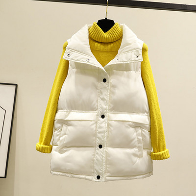 Moodne naiste vest nööpidega - kaks mudelit