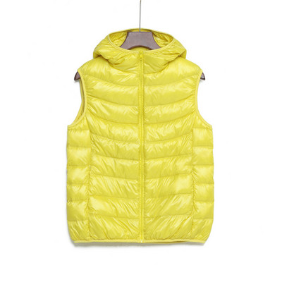 Mitmes värvitoonis vabaaja naiste vest kapuutsi ja lukuga