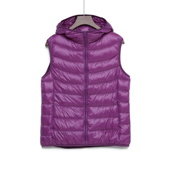 Mitmes värvitoonis vabaaja naiste vest kapuutsi ja lukuga