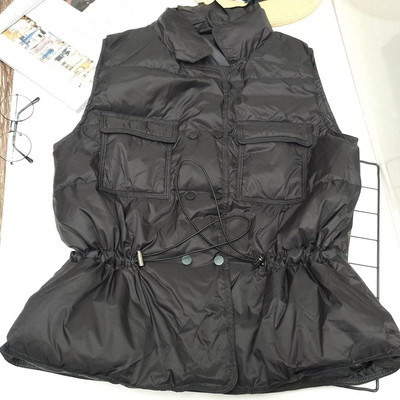 Naiste fliisvest taskute ja kummiga