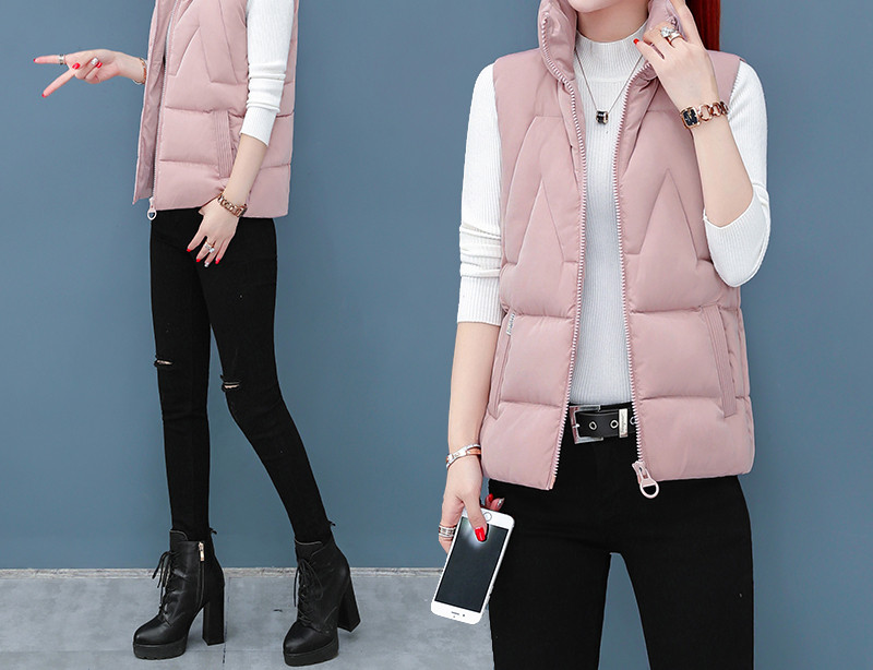 Sügis-talvine vest lukuga naistele