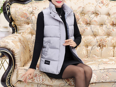 Mitmes värvitoonis lukuga ja taskutega naiste vabaajavest