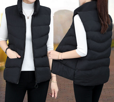 Kõrge kraega vabaaja naistevest - kaks mudelit