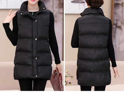 Laisvalaikio moteriška liemenė aukšta apykakle ir dydžių iki 5XL