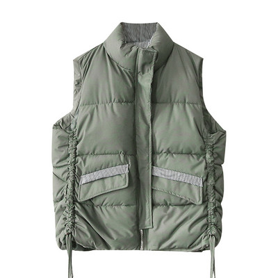 Moteriška laisvalaikio liemenė su kaklaraiščiais ir aukšta apykakle