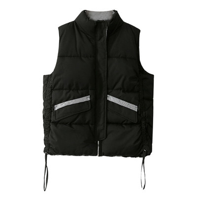 Moteriška laisvalaikio liemenė su kaklaraiščiais ir aukšta apykakle