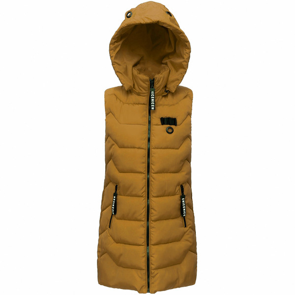 Naiste vabaaja vest kapuutsi ja lukuga