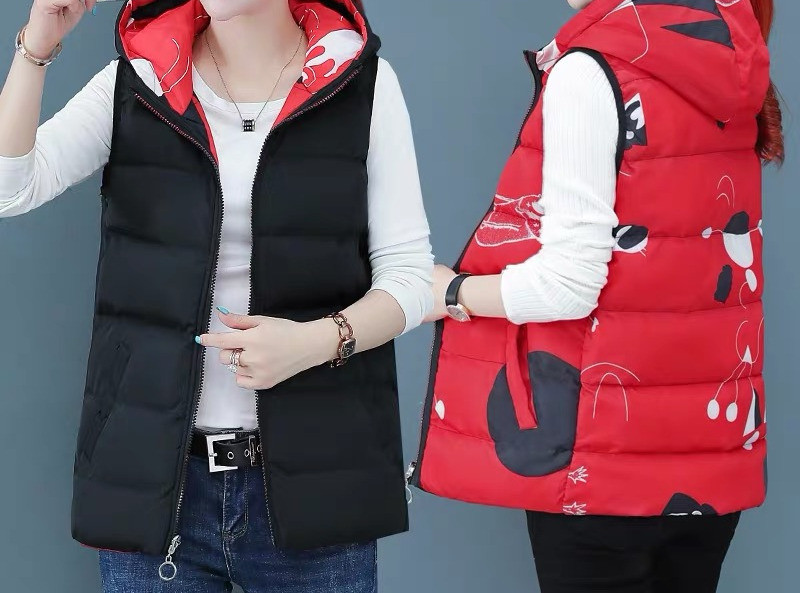 Naiste vesti sirge mudel lukuga - kaks mudelit