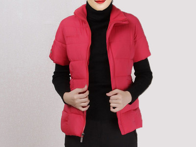 Uue mudeli kõrge krae ja tikandiga naistevest