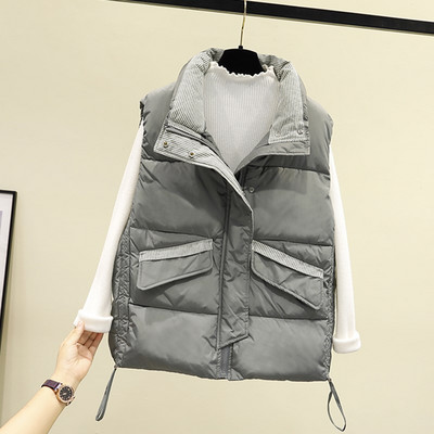 Moteriška kasdienė žieminė liemenė