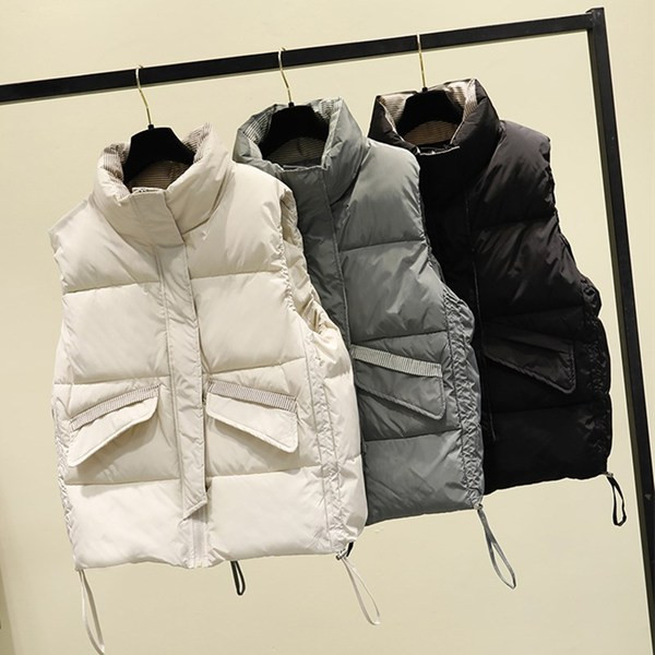 Moteriška kasdienė žieminė liemenė