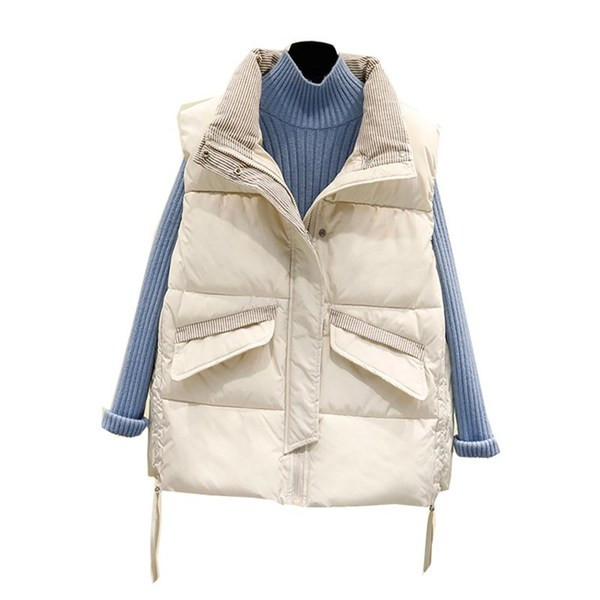 Moteriška kasdienė žieminė liemenė