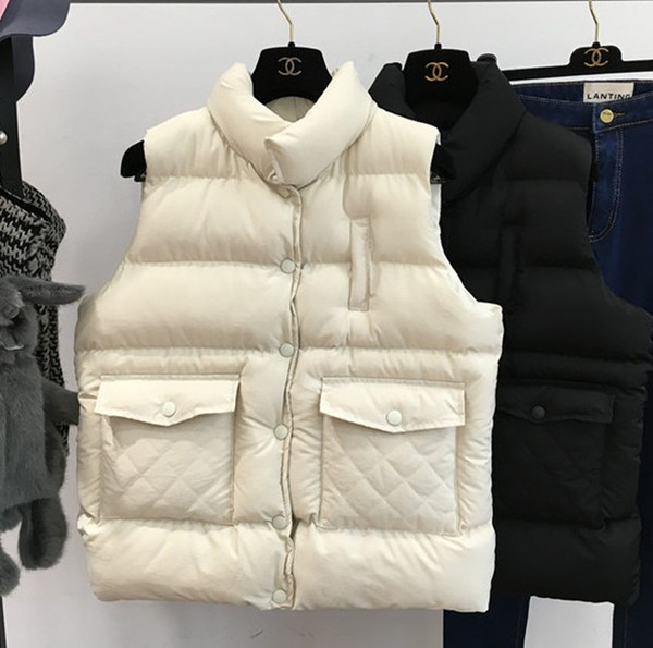 Vabaaja naiste vesti lai taskutega mudel