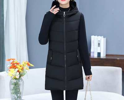 Vabaaja naiste vest luku ja taskutega kahes mudelis