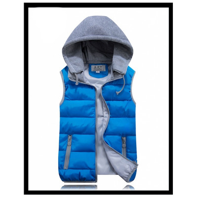 Moteriška laisvalaikio liemenė su gobtuvu ir užtrauktuku - tinkama žiemai