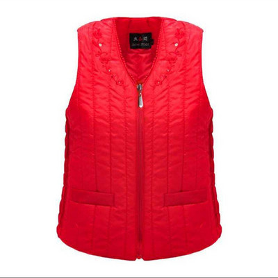 Moteriška laisvalaikio liemenė su špicine iškirpte ir įvairių spalvų kišenėmis