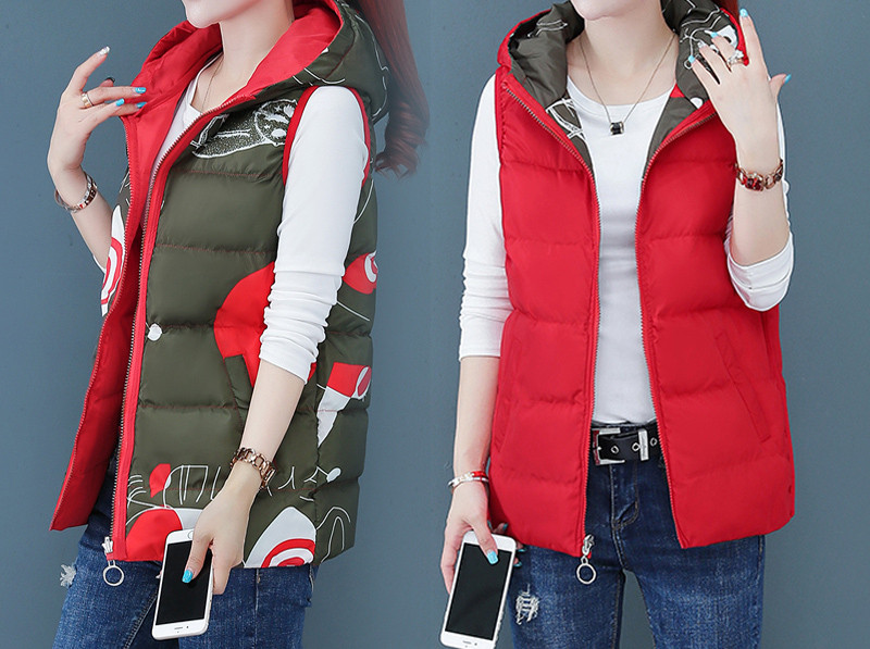 Moteriška dvieilė liemenė su užtrauktuku moterims